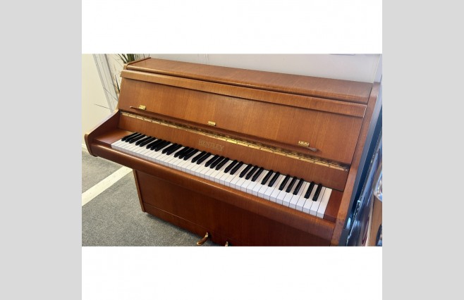 Bentley Satin Teak Mini Upright Piano, Used - All Inclusive Premium Package (SN:136440) - Image 12